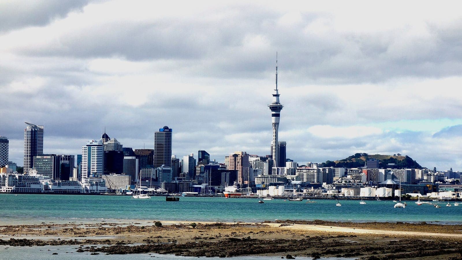 Landschaft und Städte in Neuseeland